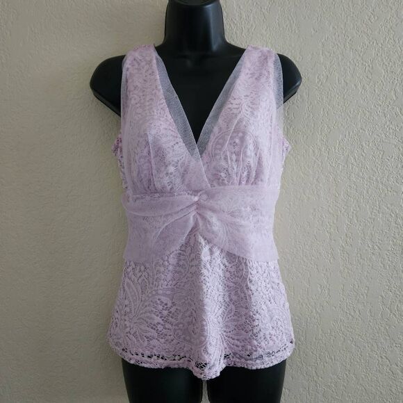Venus Lace Babydoll Tank Top - Picture 1 of 7